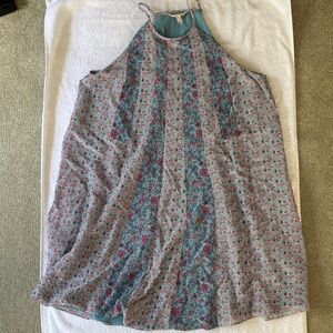 Rebecca Taylor Multicolor Floral Mini Dress